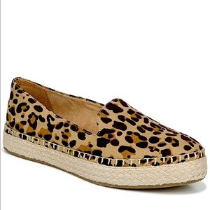 Dr. Scholls Find Me Leopard Platform Jute Espadrilles